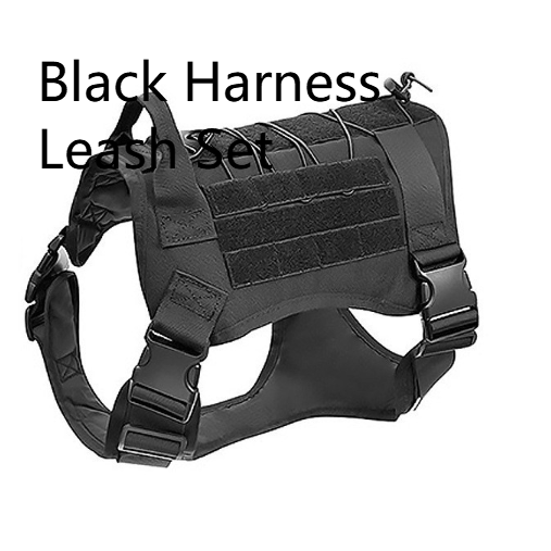 Tactical nylon dog harness for medium and large dogs, available from Pet Royale UK