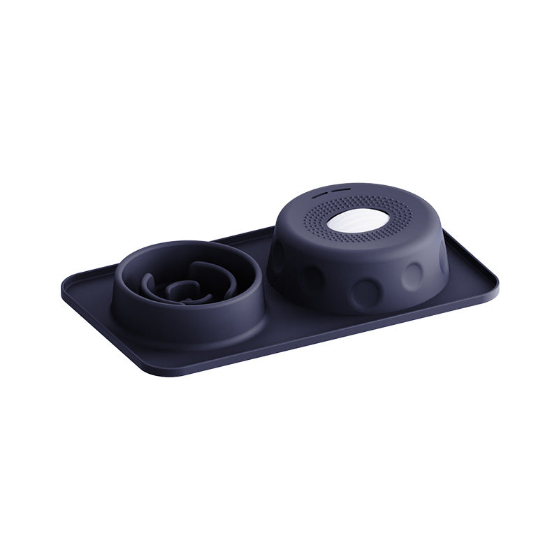 Pet Slow Feeder Licking Bowl with Non-Slip Base
