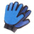 Rubber pet bath and massage glove, extra detail view
