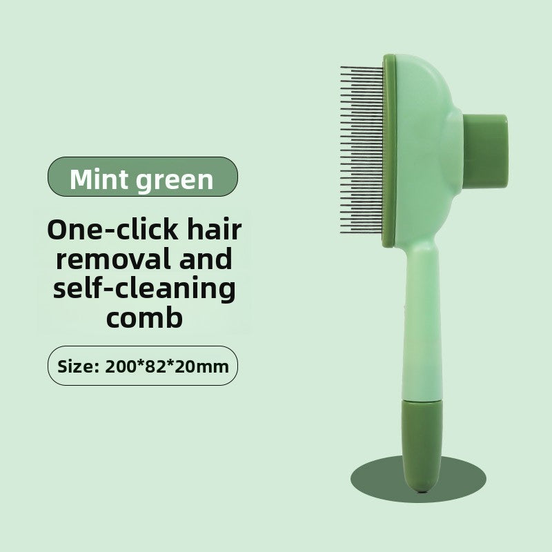 Handle Spray Brush with Massage, Anti-Static Mist Grooming Comb