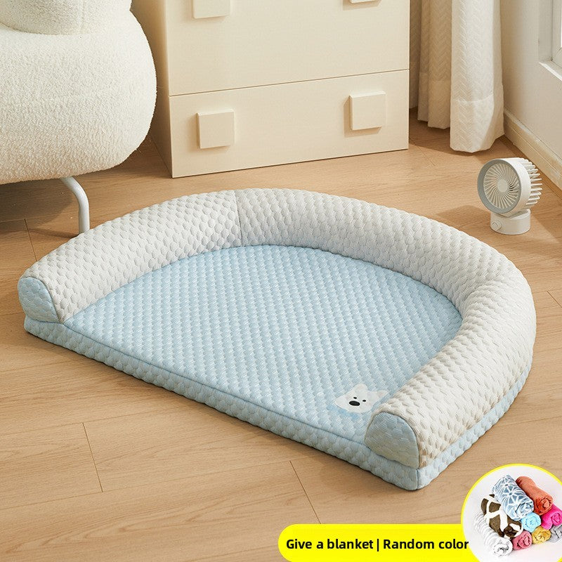 Removable washable dog bed with sponge filling, detail photo 6