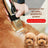 Cordless Dog Hair Trimmer and Paw Shaver Set, Low Noise Ceramic