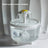 Large Capacity USB Pet Water Fountain with Quiet Pump and Multi-Stage Filter