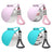 Portable Foldable Stainless Steel Pet Water Bottle with Leakproof Seal for Travel