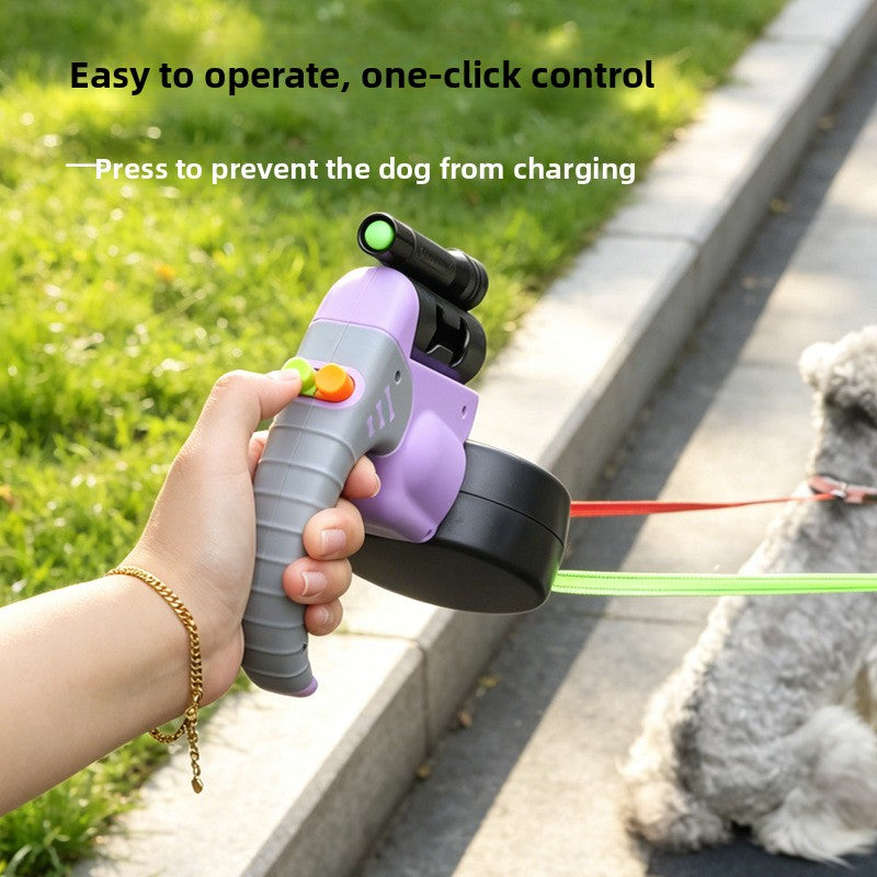 Retractable dog lead with built-in LED torch, product image 4