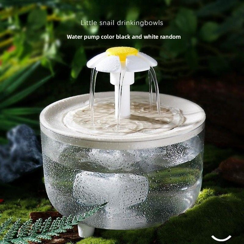 Automatic Circulation Pet Water Fountain with Multi-Stage Filter and Quiet Pump