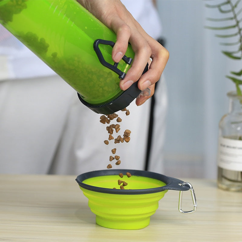 Portable Pet Food and Water Cup
