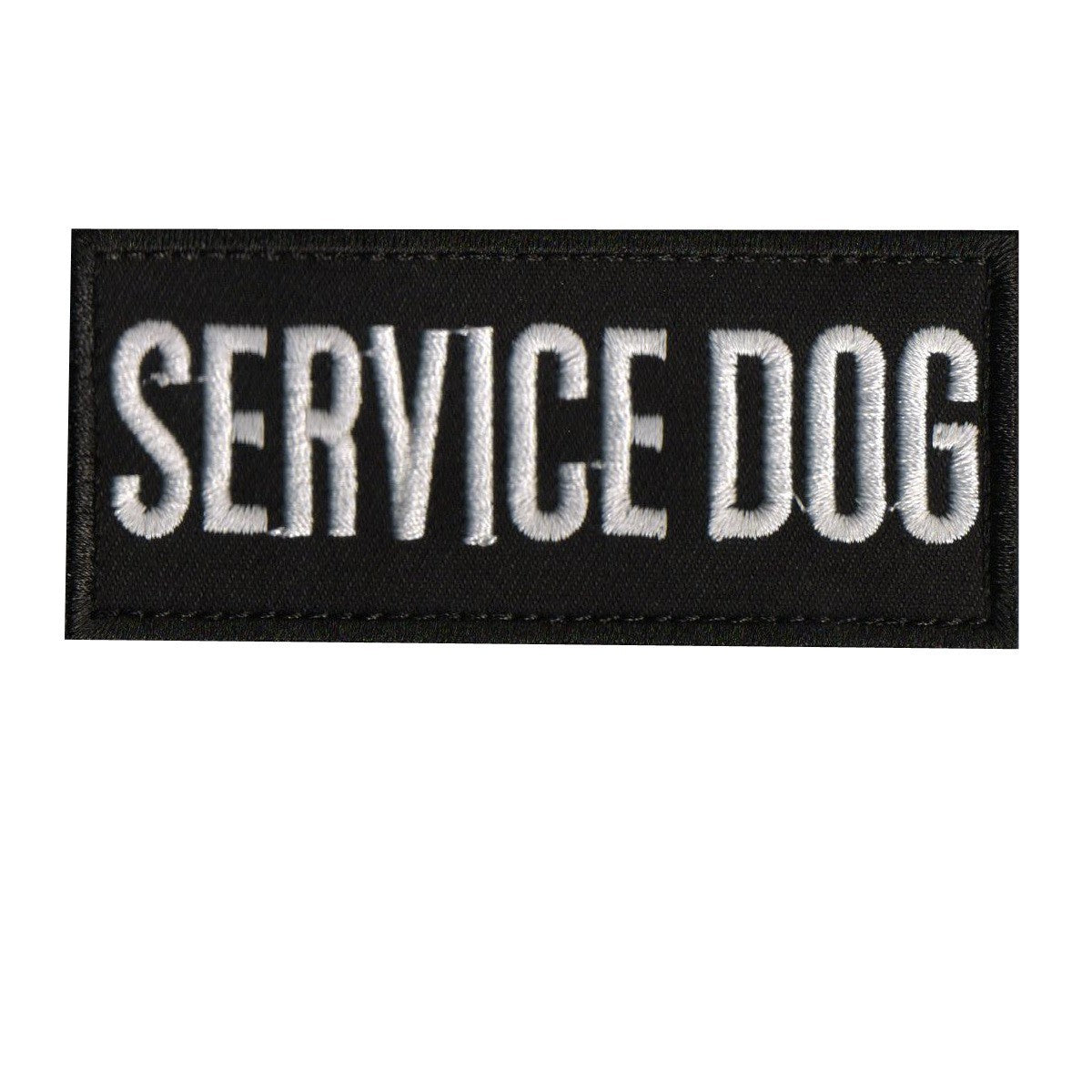 Reflective hooded dog raincoat in silver fabric in Silver with Badge Patch, material detail