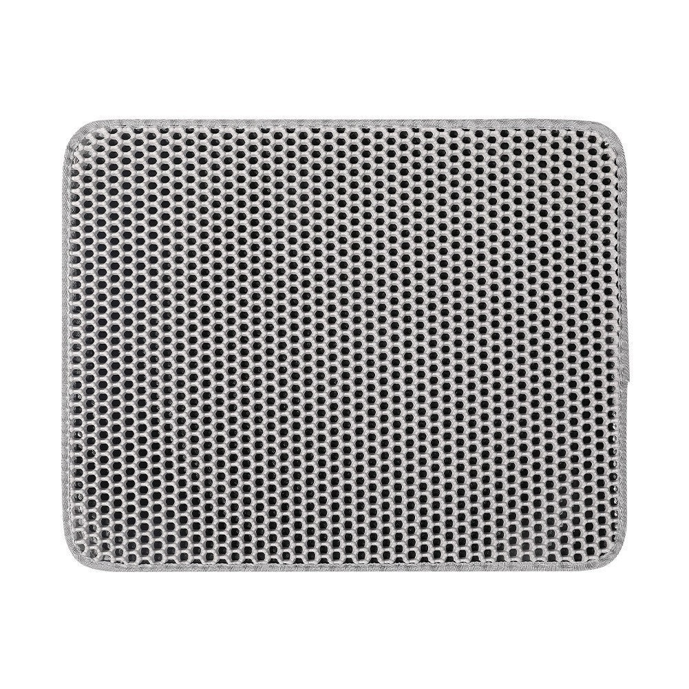Thick Waterproof Cat Litter Mat, Double Layer EVA Design