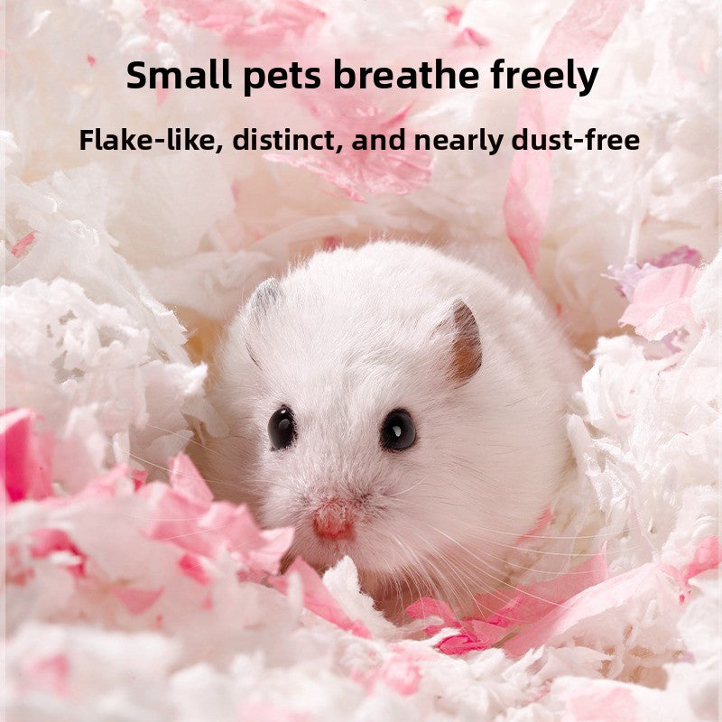 Dust-Free Paper Hamster Bedding, Soft Absorbent Nesting