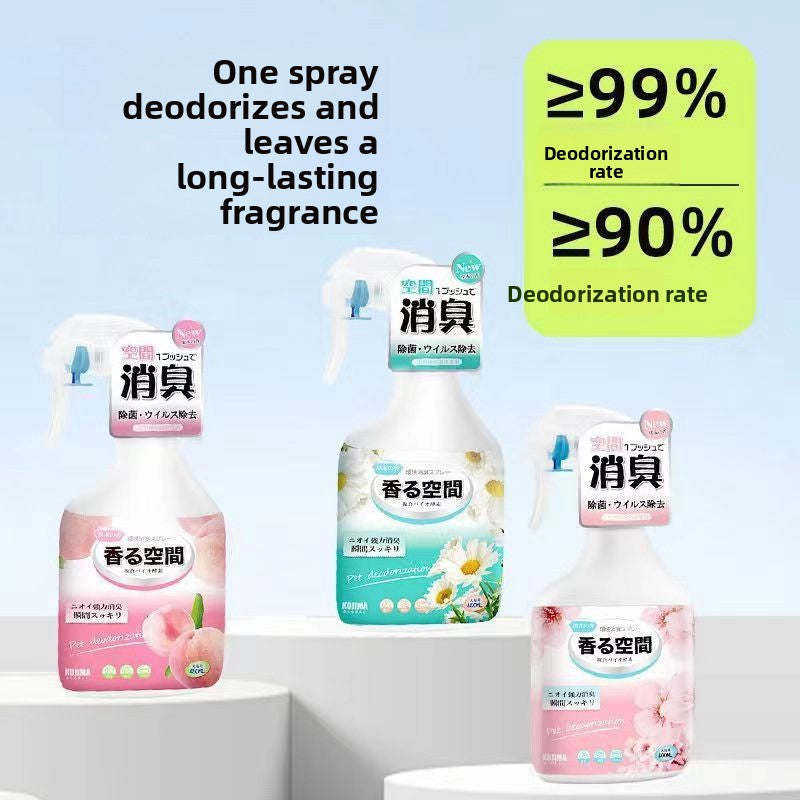 Scented Pet Odour Spray 400ml, Peach, Cherry Blossom or Herbal
