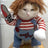 Halloween and Christmas pet costume for dogs and cats, showing size and shape