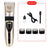 Silent Mini Paw Hair Trimmer, Battery or USB LED Models for Pets