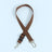 Nylon dog car seat belt lead in navy blue