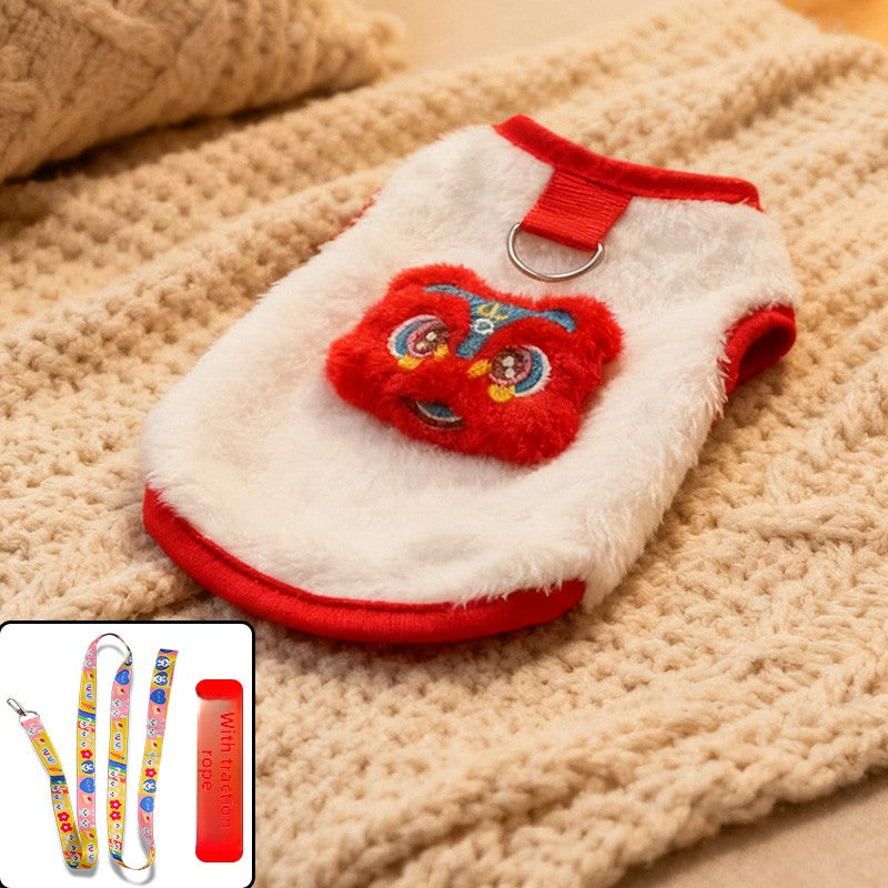 Double sided fleece cat vest, available in 16 styles, image 73