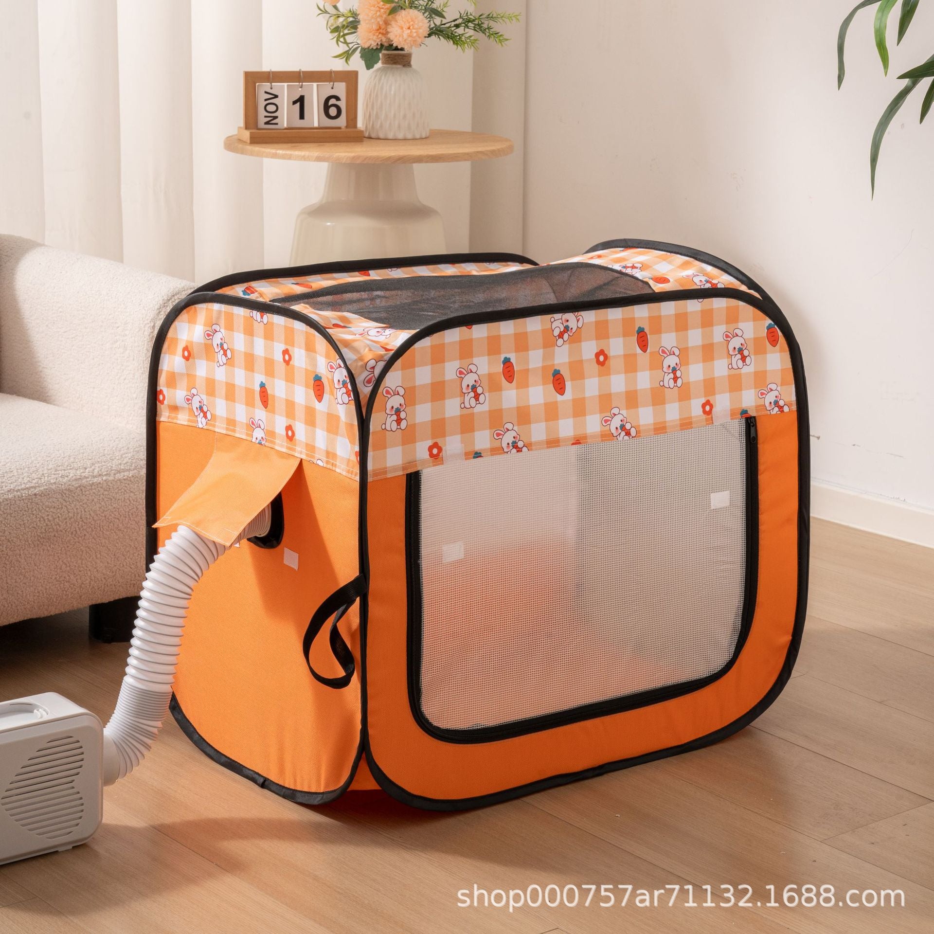 Foldable Pet Drying Box for Cats and Dogs, Quick Dry Cabinet