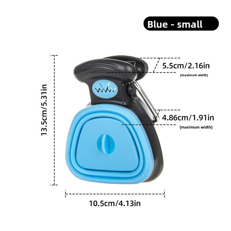 Six-Claw Pet Waste Picker, Detachable and Portable