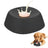 Dog licking bowl