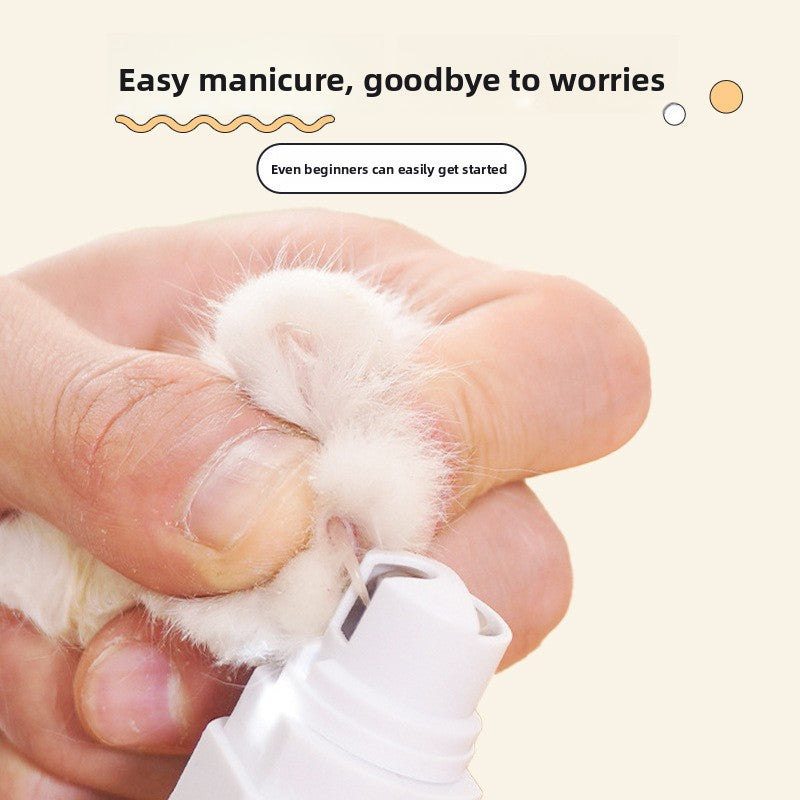 LED Pet Nail Grinder with Safety Guard for Dogs, Cats and Small Pets