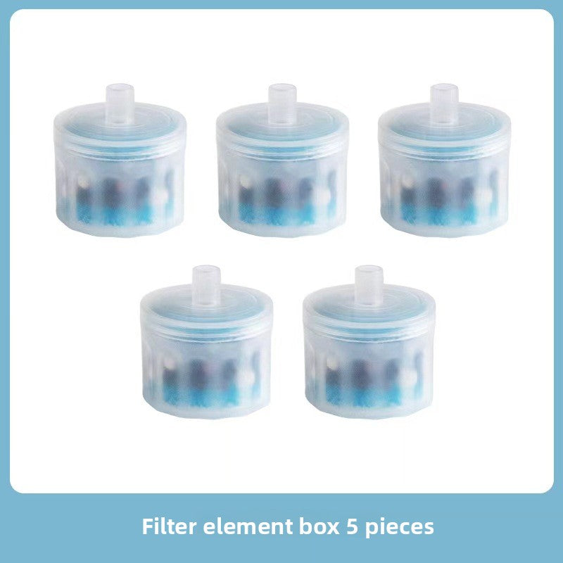 Automatic circulating filter water fountain for cats