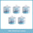 Automatic circulating filter water fountain for cats