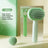 Oval Self-Cleaning Slicker Brush with One-Press Fur Release