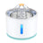 2.4L Pet Water Fountain with Flower-Shaped Spout, Filter and Quiet Pump for Cats