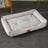 Waterproof Oxford dog bed with raised edges and soft base, photo 14
