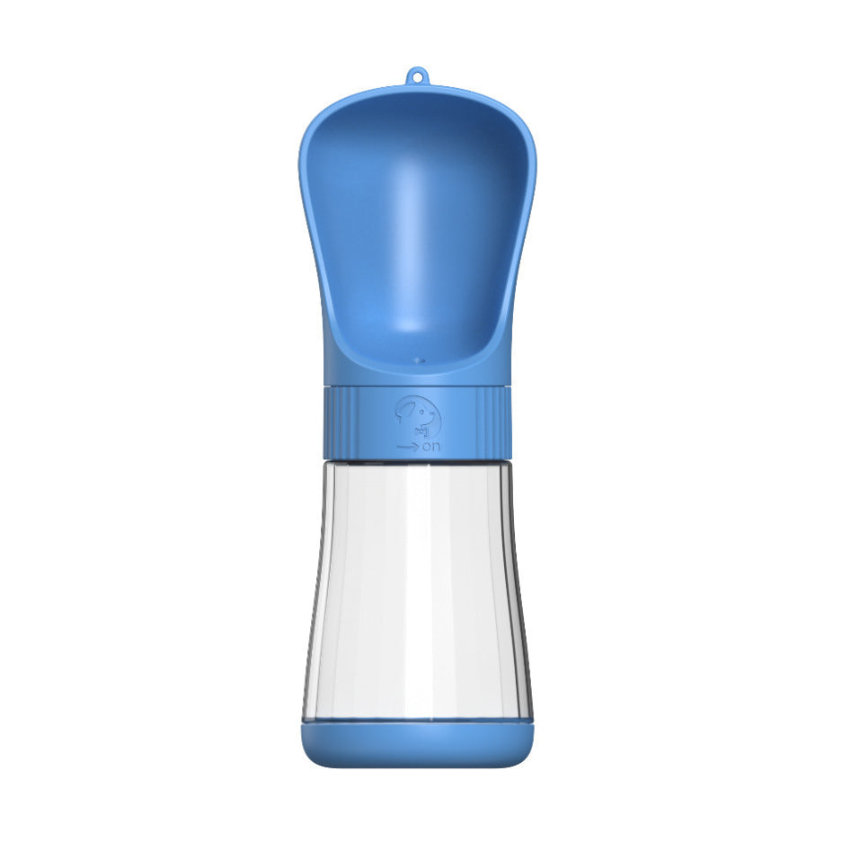 Portable Pet Water Bottle with Drinking Bowl, Leakproof Travel Dispenser for Dogs and Cats