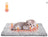 Electric pet heating pad with velvet cover, additional product photo