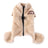 Fleece lined cable knit dog jumpsuit, available in 12 colours, image 56