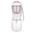Portable Pet Water Bottle and Dry Food Container, 350ml or 550ml Leakproof Travel Set