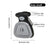 Foldable dog poop scooper with bag holder in Grey, size Small