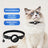 Smart pet locator tag on a black collar for dogs and cats