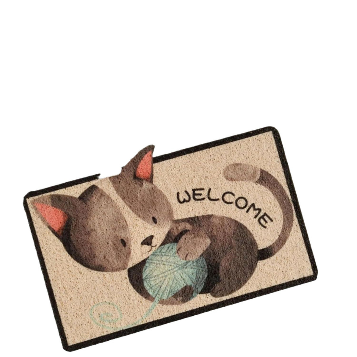 Coil Loop Cat Litter Trapping Mat, Washable Polyester Fibre