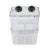 Clear acrylic fish breeding box for guppies in a tank, view 4