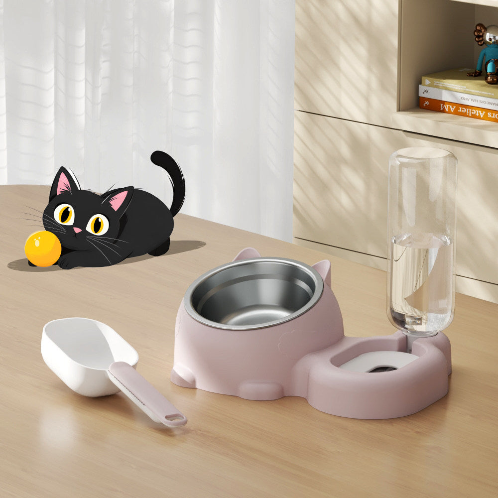 Gravity refill pet food and water bowl set, photo 11 of 13