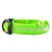 LED mesh dog collar with light modes in Green, side view