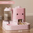 Large Capacity Pet Feeder and Water Dispenser with Separate Compartments, Up to 2800ml