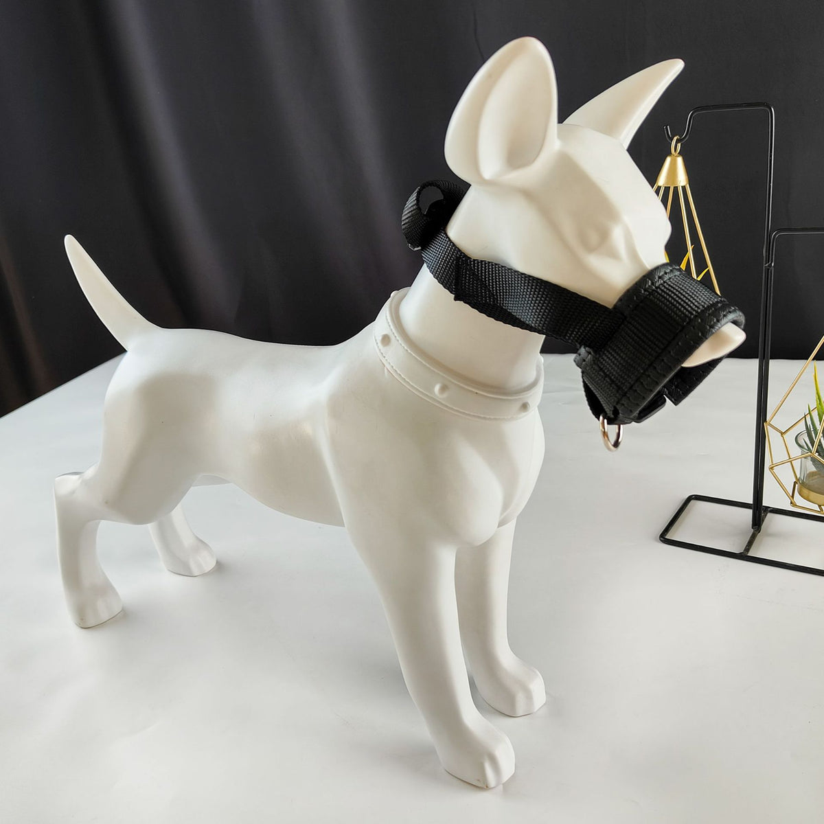 Adjustable nylon dog muzzle, available in 3 colours, sizes Small to 2XL, image 14