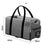 Waterproof front seat dog car bed in grey