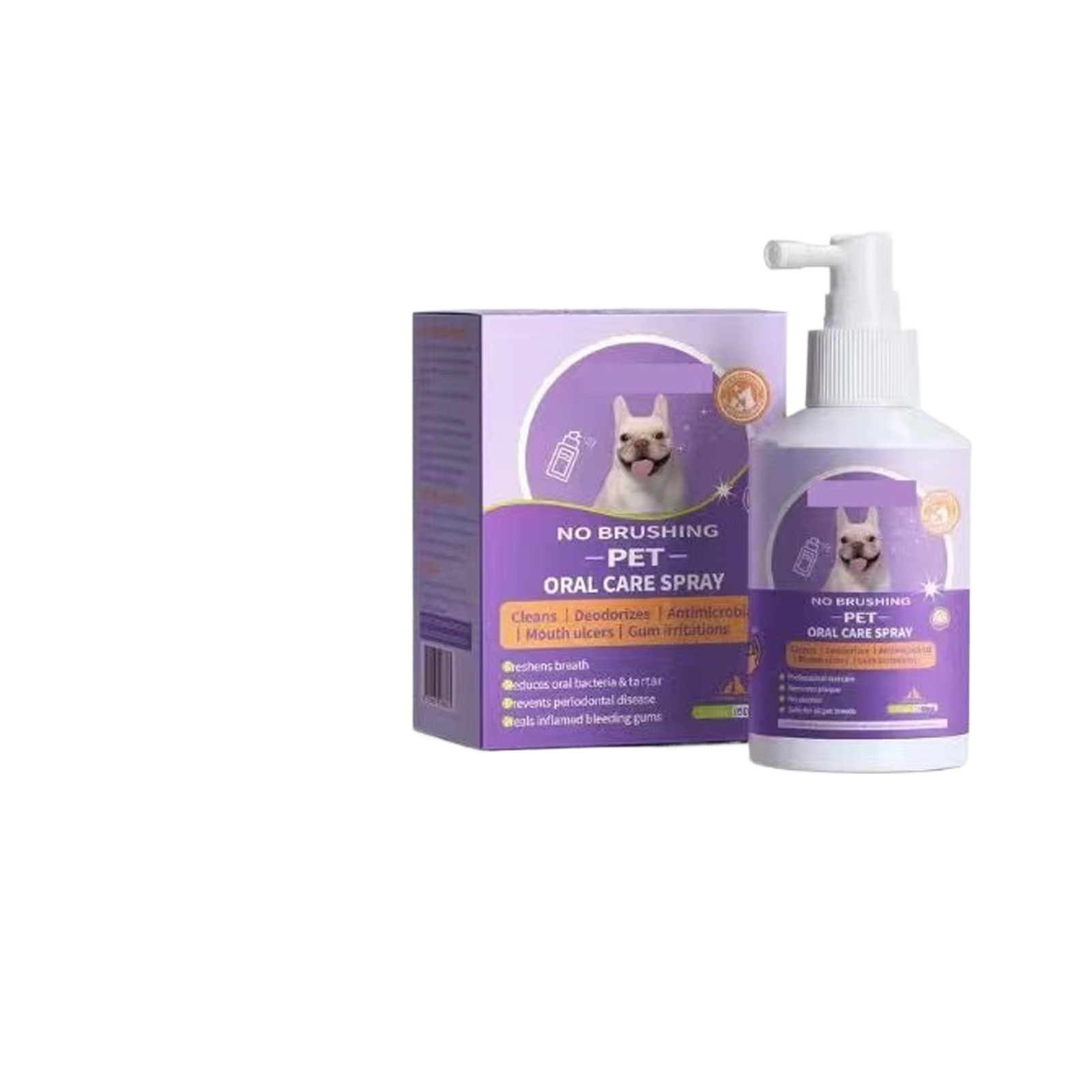 Tooth Cleaning Spray for Dogs and Cats, Fresh Breath Care