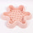 Pet Slow Feeder Bowl with Non-Slip Base in Square or Hexagonal Plum Blossom Shapes