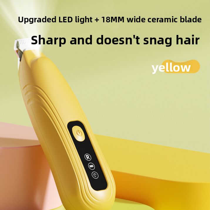 Quiet USB-C Rechargeable Precision Trimmer for Paws, Ears and Face