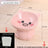 Ceramic Elevated Pet Bowl with Anti-Spill Slanted Opening and Double Ears in Cute Designs