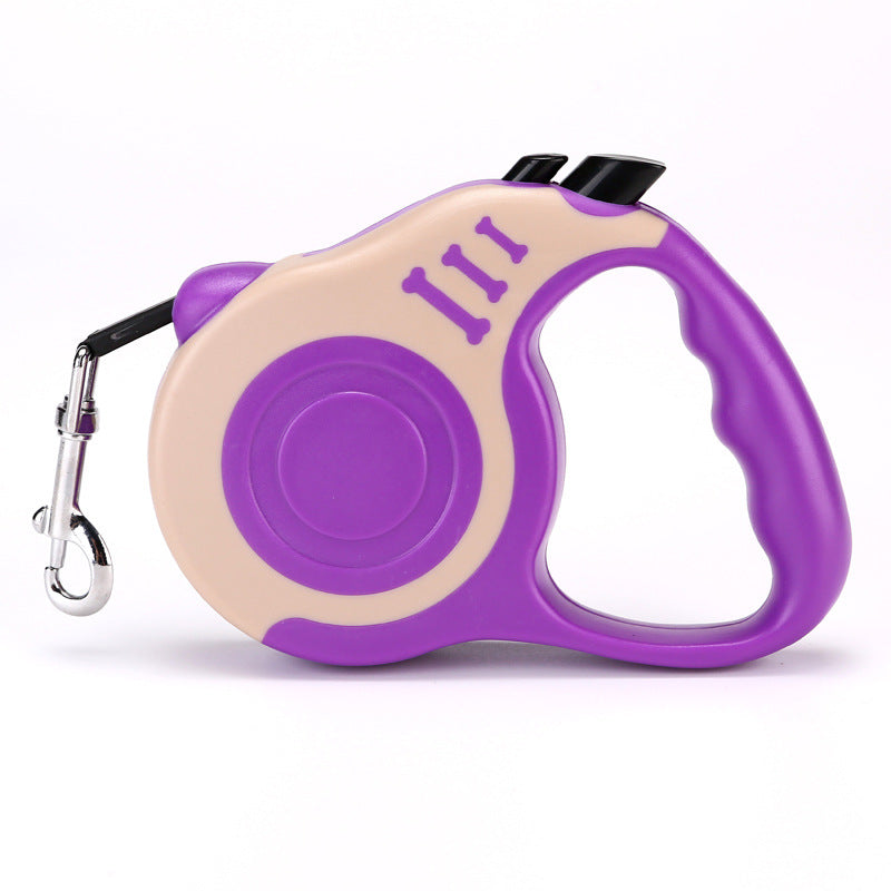 Retractable dog lead with bone print housing, product image 48