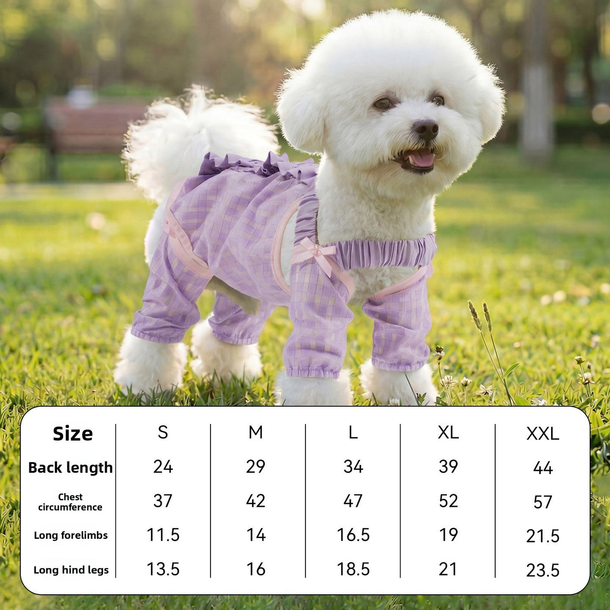 Four leg dust proof dog suit, available in 18 styles, image 60
