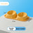 Anti-Spill Pet Food Bowl with Stainless Steel Insert