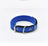 Foam padded adjustable dog collar in 10 colour options