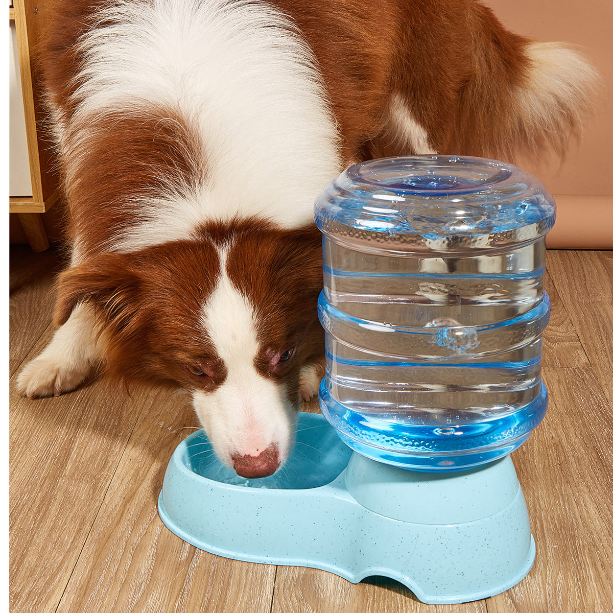 Automatic Gravity Pet Water and Food Feeder 3.8L with Anti-Spill Design